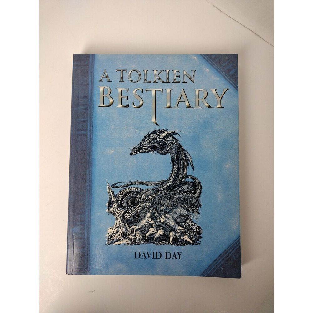 A Tolkien Bestiary by David Day (Trade Paperback) Comprehensive Illustrated VGC